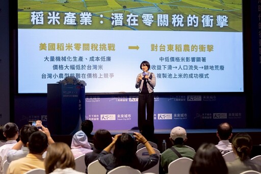 關稅浪潮下的在地答案!「天下城市高峰論壇」饒慶鈴提出慢經濟突圍策略
