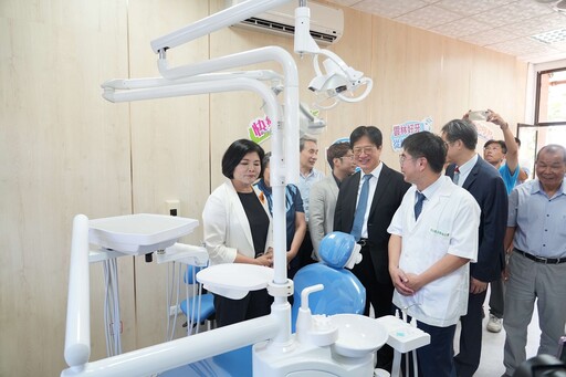 全國首創 雲林偏鄉學校設牙科診療椅