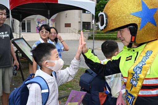 嘉市警開學週總動員 全力守護學童安全