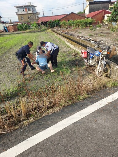 見義勇為日行一善 前鎮代張聰錦協助救援摔車鄰居