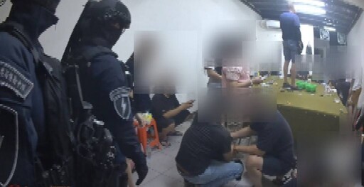 高雄警察局展現鐵腕執法決心 鳳山警一舉查破非法賭場