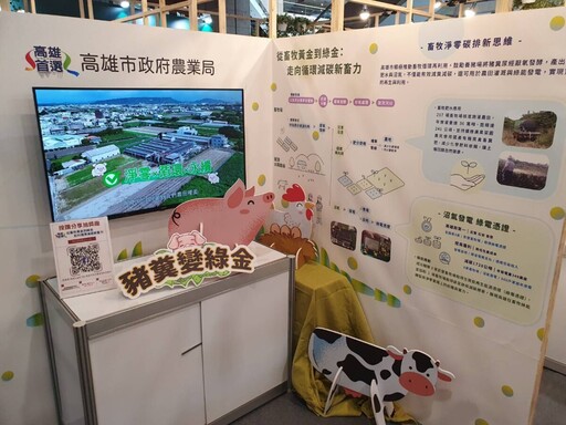 畜牧變綠金！高雄農業局首登亞太永續博覽會 展現循環減碳新「畜」力