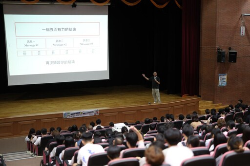 溝通力=職場決勝點!張裕昌傳授青年度身祕技 現場爆滿