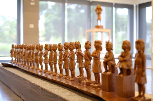 木雕化為文化火種 哈古藝術創作展登場臺東美術館