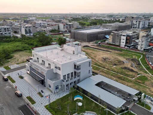 嘉市警局竹園派出所及交通隊西區分隊新建廳舍竣工