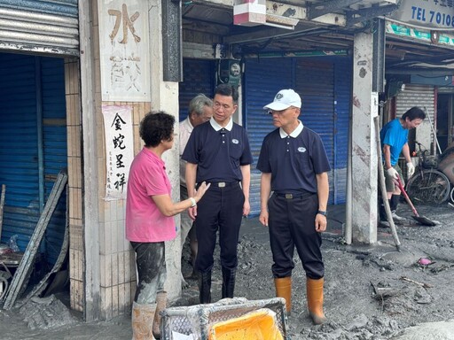 證嚴法師關懷花蓮光復災情 顏博文執行長啟動勘災
