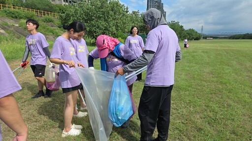 竹縣號召150名青年齊力至頭前溪淨溪 展開環境永續志願服務行動