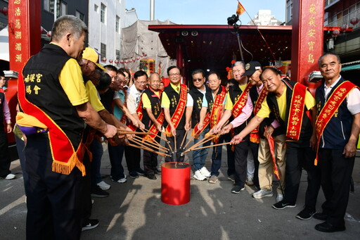 彰化南瑤宮祈安遶境巡角行起駕九天八夜的行程
