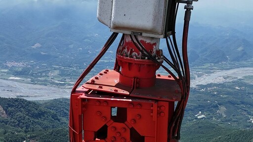 集集大山電視轉播站維修發射天線 數位無線電視訊號收視戶將無法收看電視