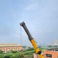 岡山路竹延伸線能源調度中心大型設備運輸及設備進場