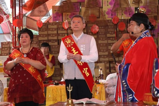 福德正神聖誕 林瑞彥副市長參拜守護四城門土地公廟祈求國泰民安