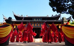 孔子誕辰2576年祭祀典禮在浙江衢州孔氏南宗家廟舉行