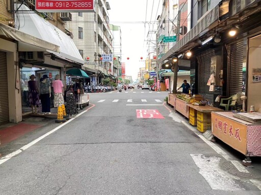 嘉市推動路口智慧偵測示警系統與視覺效果增強版紅底停讓標線 以科技與設計雙軌打造安全友善交通環境