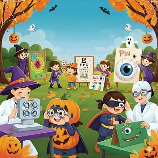 2025年 EyeTaiwan 萬聖節近視防控週 搗蛋可以近視不行!