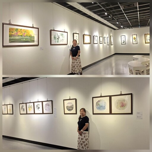 四十年筆耕不輟！楊照貴「墨海遊藝自在行」開展