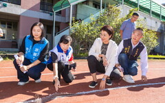 南投為改善學校教學及運動環境 縣府斥資945萬整修鹿谷國中操場