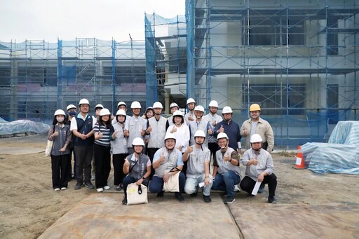 黃敏惠視察興安國小新建幼兒園園舍工程 打造平價優質學前教育環境