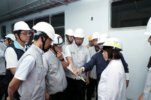 黃敏惠視察興安國小新建幼兒園園舍工程 打造平價優質學前教育環境