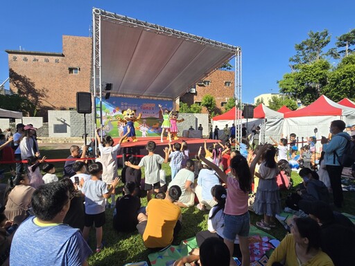 石虎家族攜手YOYO家族嗨翻豐原 吸引逾3200人親子唱跳