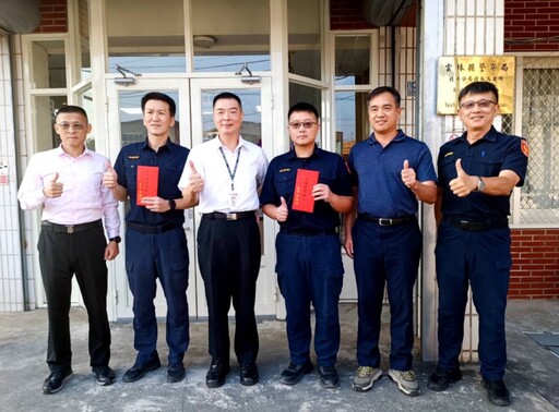 北港員警急救輕生女脫險 署督察感謝英勇搶救行動