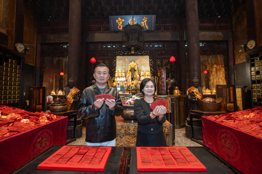 迎丙午年武德宮投置純金錢母 點燈活動結合直播更透明