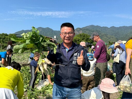 白玉蘿蔔大爆發！美濃迎來十年難得好年冬 2025蘿蔔好豆季暖心登場