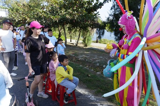 椬梧滯洪池健走登場 多元文化與在地產業展現口湖新魅力