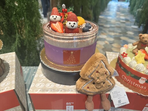 85℃聖誕七款蛋糕 會員獨享購買指定蛋糕抽JELLYCAT娃娃