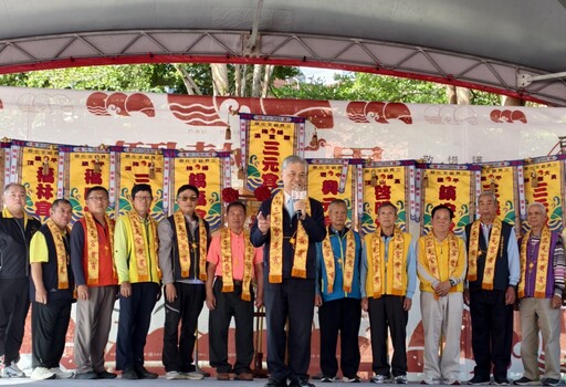 桃園三界爺文化祭21面頭旗齊聚 張善政：展現桃園獨具特色客家文化亮點