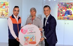 愚魚「無心柳．有心色」個展即日起至明年1/19在中友百貨藝廊展出