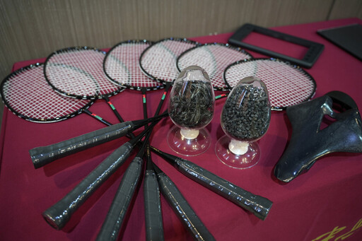 興大與上緯合作風機葉片再生循環經濟 打造全球第一支全回收碳纖維球拍