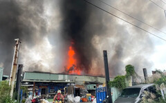 新北泰山工廠惡火！28家工廠慘遭波及