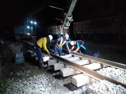 加速震後復原 台鐵崇德站6月中前恢復營運