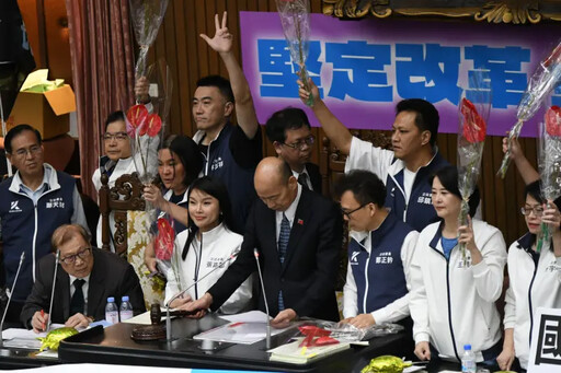 卓榮泰赴立院施政報告 韓國瑜提醒立委這事