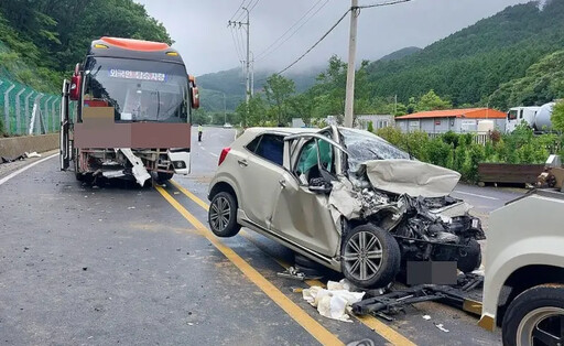 台旅行團在韓國遇車禍 1人受傷已歸團