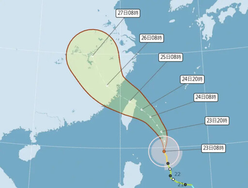 凱米颱風將發陸警 國內線今4架次取消