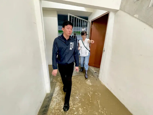 凱米颱風致災 吳立森：協助校園儘速復原