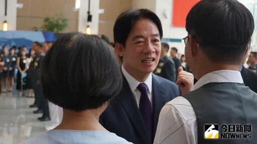 主持將官晉升 賴清德再提兩岸互不隸屬