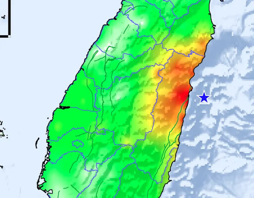 13:16規模5.3地震！是0403花蓮餘震