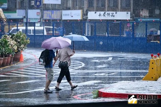 快訊／17縣市豪雨特報 全台各地警戒區曝