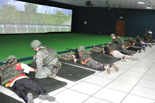 中市首梯替代役備役男射擊訓練演訓登場