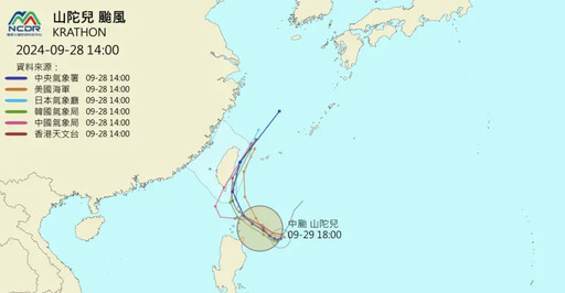 颱風山陀兒步步逼近花東！交長：已做好準備