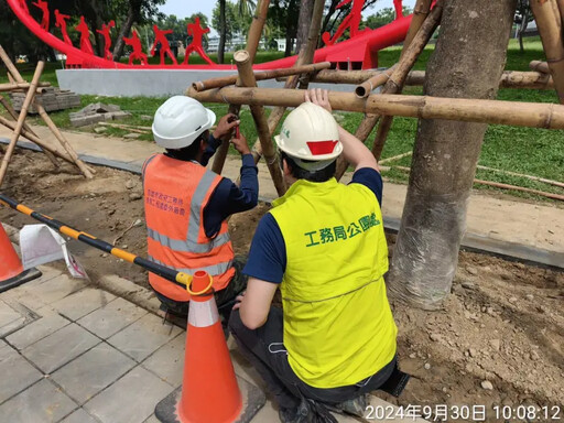 颱風來襲 高市公園處籲車輛勿停樹下