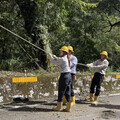 搶修梨山電力 台電女力前進山區助援