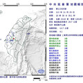 竹山10:30發生規模4.1地震！最大震度3級