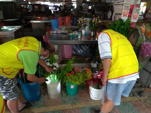 查3萬積水容器 台南市市場處獲防疫績優獎