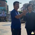 林岱樺首面市民「聯名」看板上架