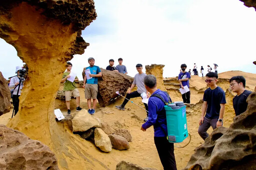 野柳女王頭斷頸危機 北科大師生助延緩風化