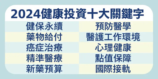 新政府上任一年！各界代表發表健康政策建言