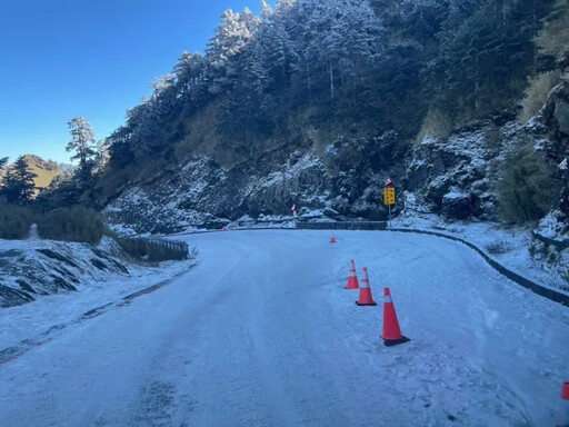 只出不進！合歡山台14甲翠峰至大禹嶺夜封